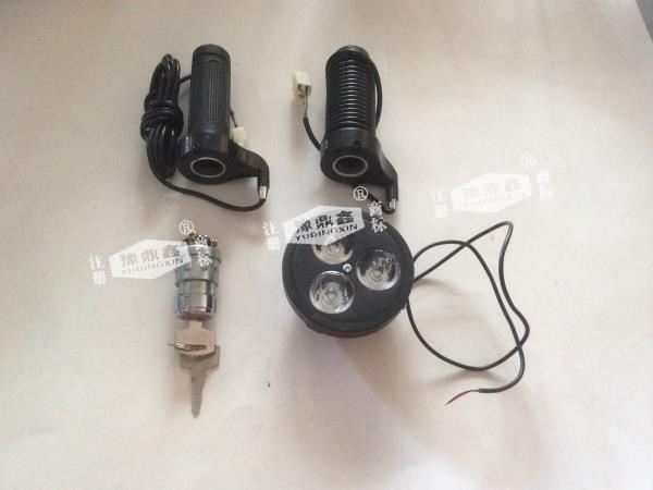 電動(dòng)工程自卸車三輪車電器